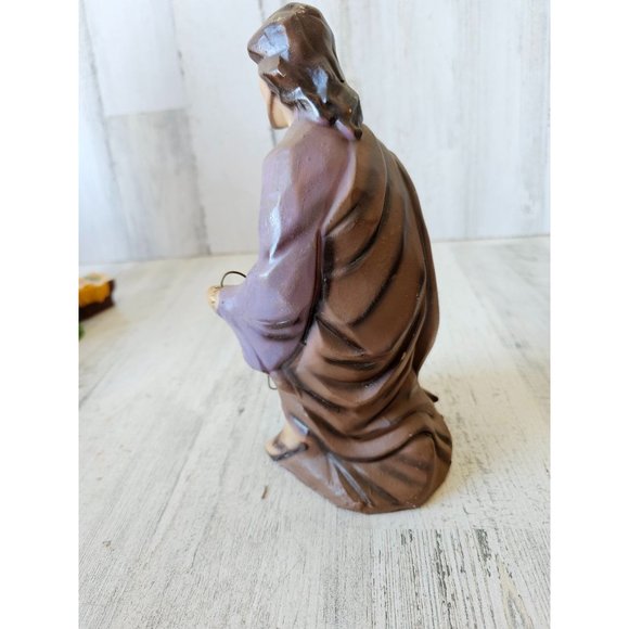 Vintage Italy shepherd Joseph Nativity large fontanini Village Xmas - Picture 3 of 10